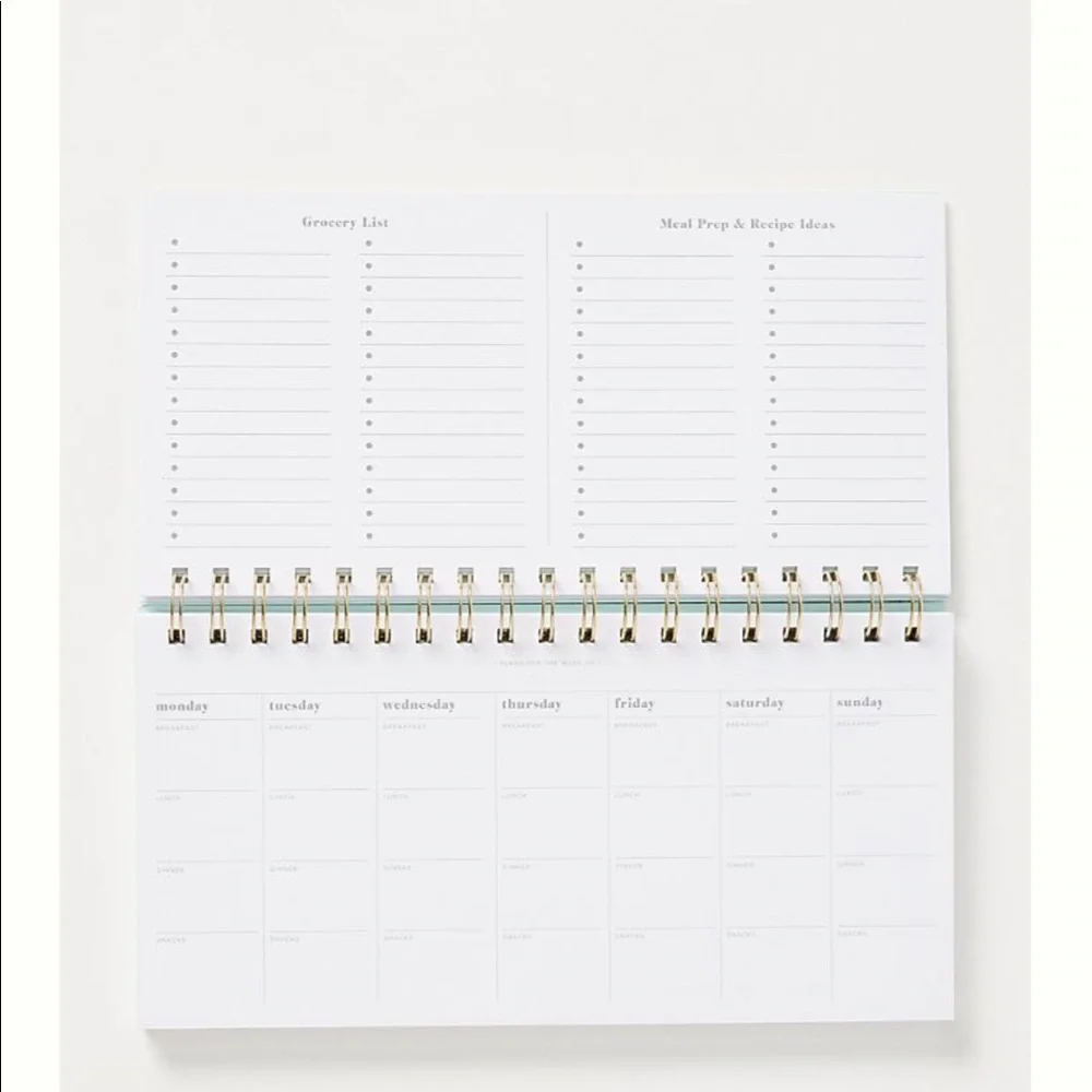 Anthropologie Daily Nourish Wellness Guide & Self-Care Planner
